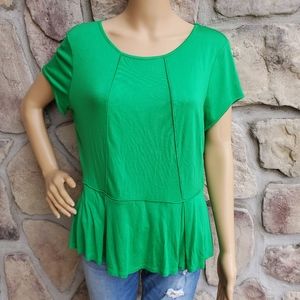 WORTHINGTON | Green Casual Blouse Top